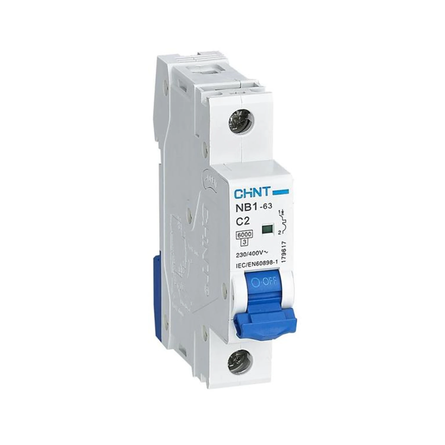 Disjoncteur Chint NB1-63 1P C25, 6 kA