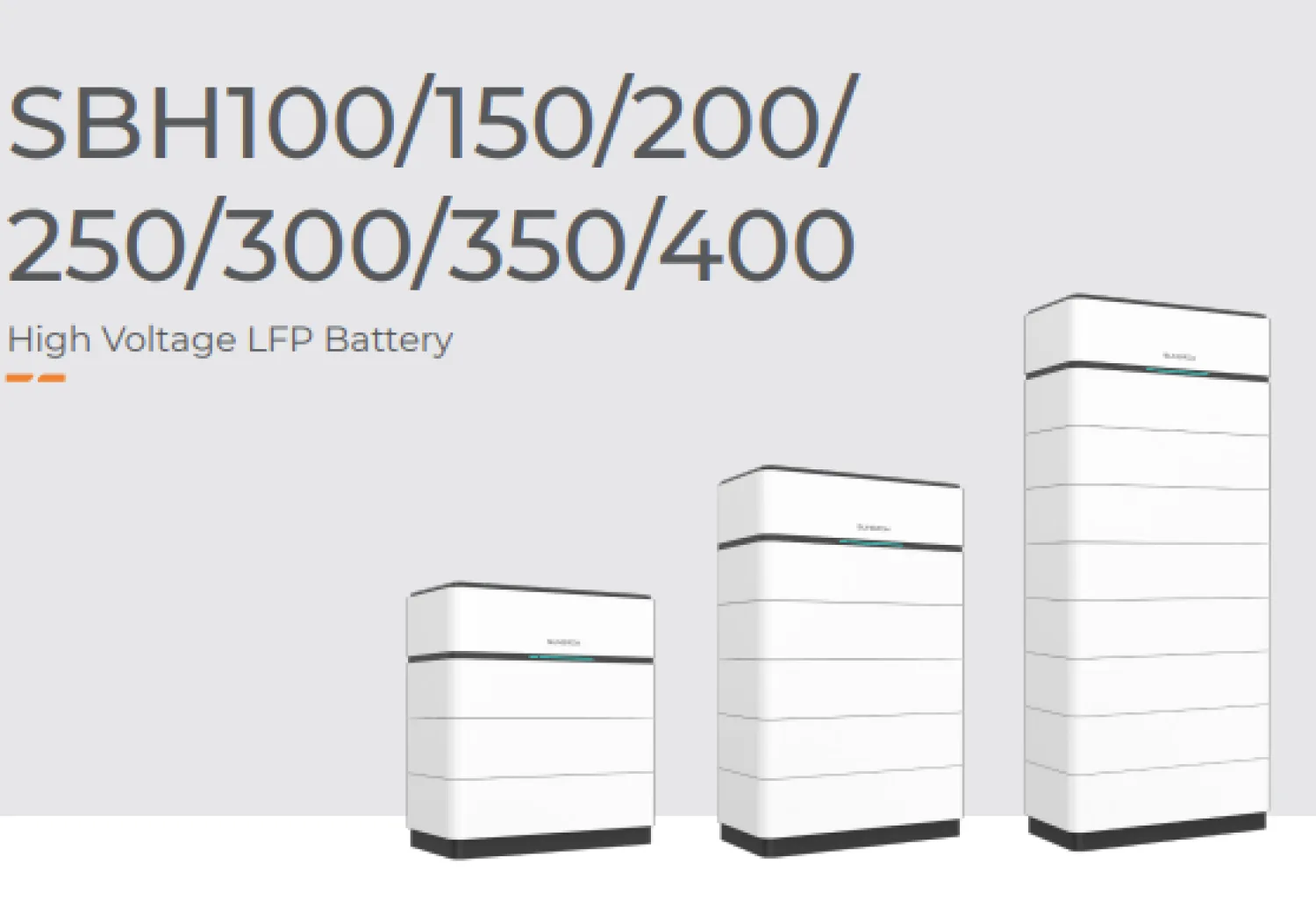 SUNGROW | ESS SBH 5.0kWh Battery module SMR050_S LiFePo4 HV | ASA00637
