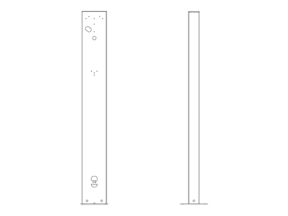Wallbox | Piedestal Eiffel Basic Mono til Pulsar-familien