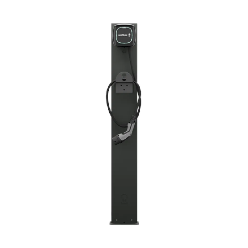 Wallbox | Sokkel Eiffel Basic Dual til Pulsar-familien, Sort