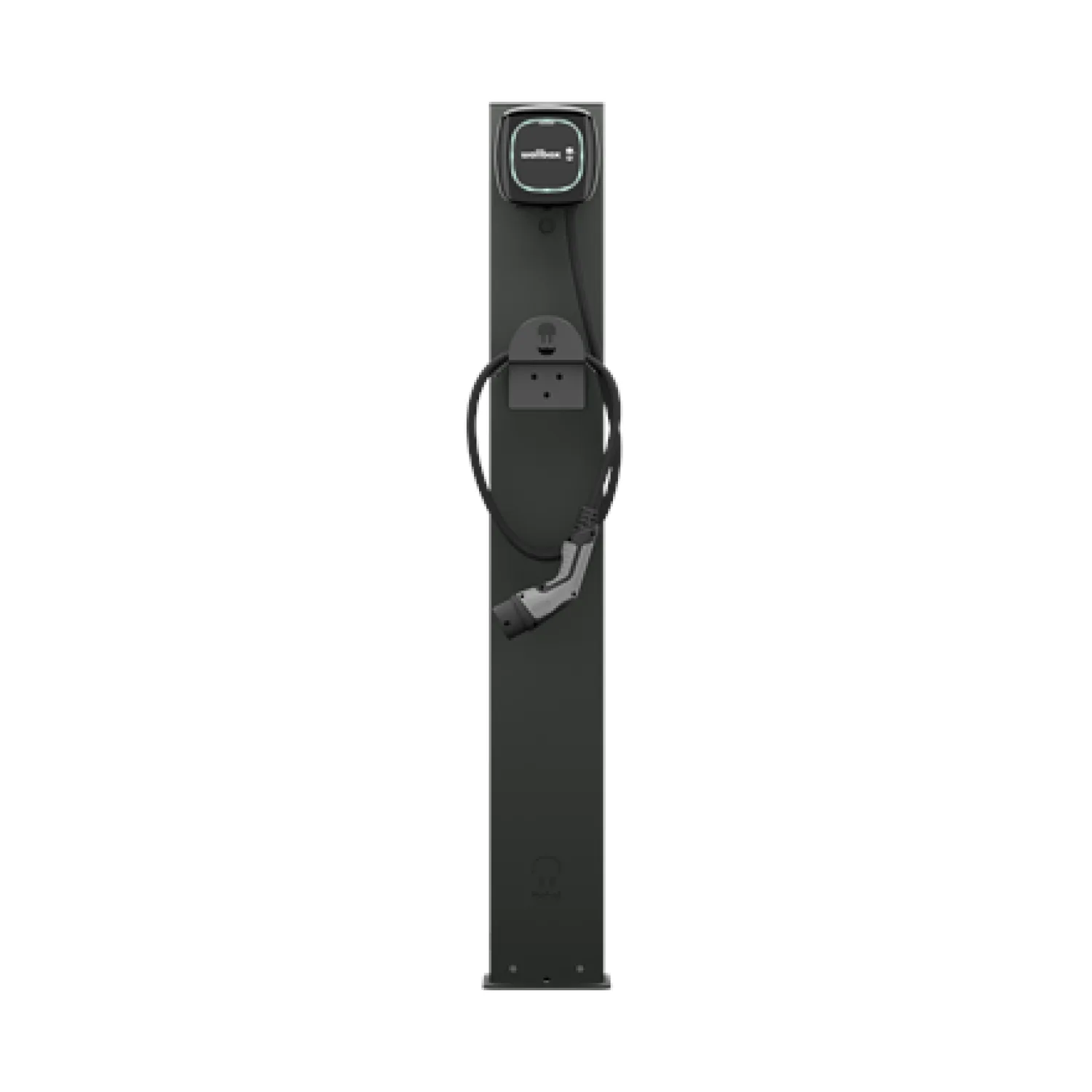 Wallbox | Sokkel Eiffel Basic Dual til Pulsar-familien, Sort