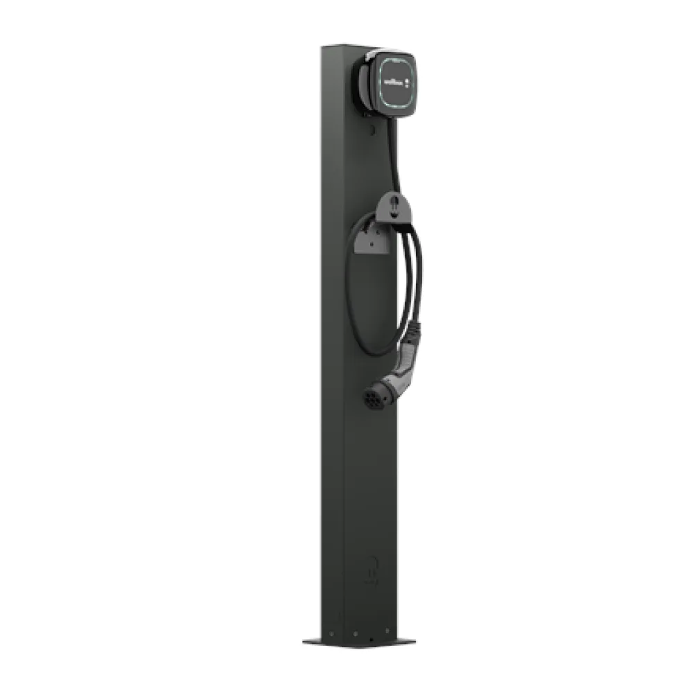 Wallbox | Sokkel Eiffel Basic Dual til Pulsar-familien, Sort