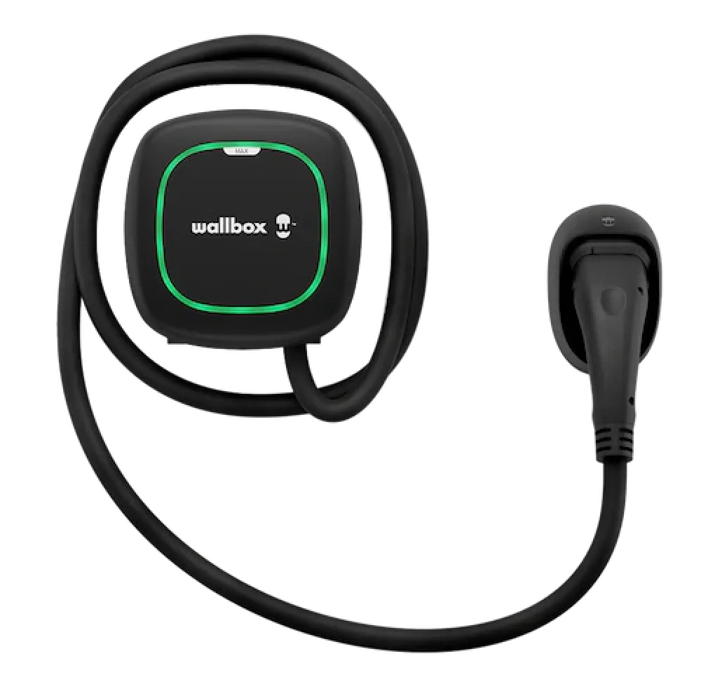 Wallbox Electric Vehicle charge | Pulsar Max | 11 kW | Wi-Fi, Bluetooth | 5 m | Black