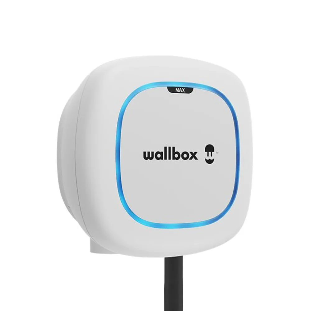 Wallbox Elbiloplader | Pulsar Max | 22 kW | Wi-Fi, Bluetooth | 5 m | Hvid