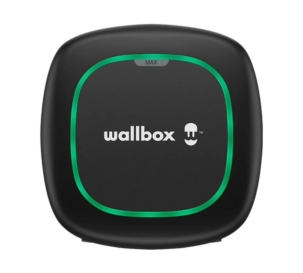 Wallbox Elbiloplader | Pulsar Max | 22 kW | Wi-Fi, Bluetooth | 7 m | Sort