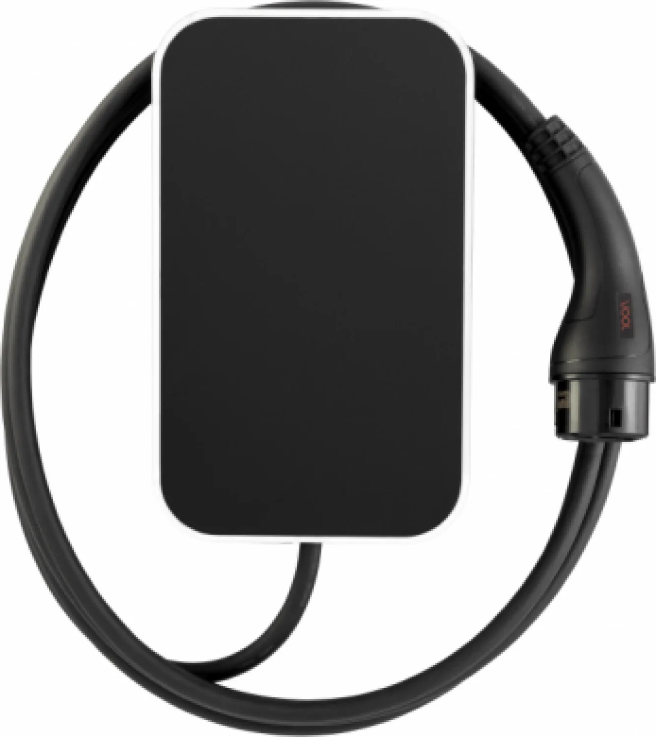 VOOL EV Ladegerät | V22TMABGP | 22 kW | 4G, Wi-Fi (IEEE 802.11 b/g/n), Ethernet 10/100 | 6,5 m | Mattschwarz