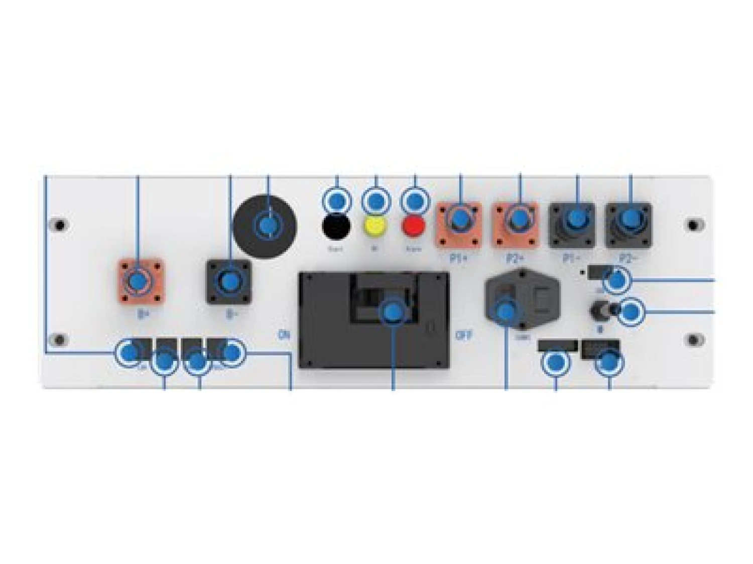 Boîtier de contrôle haute tension Deye BOS-B-PDU-2-A pour BOS-B Pro
