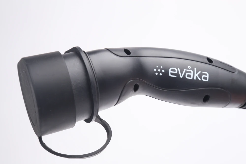 Evaka ladekabel type 2 til type 2, 22 kW, 32 A, 7 m